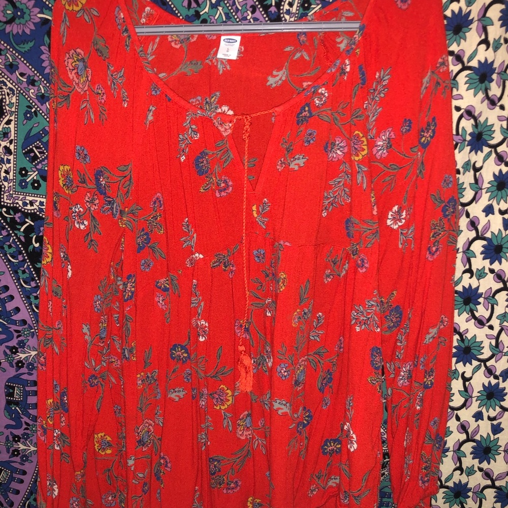Floral blouse